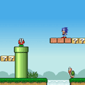  Flash-игры - Sonic Lost in Mario World 