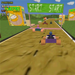  Flash-игры - Buggyracers 
