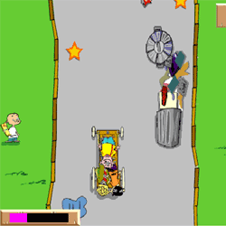  Игры онлайн - Kart Attack 