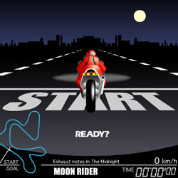  Гонки и симуляторы онлайн - Moon Rider 